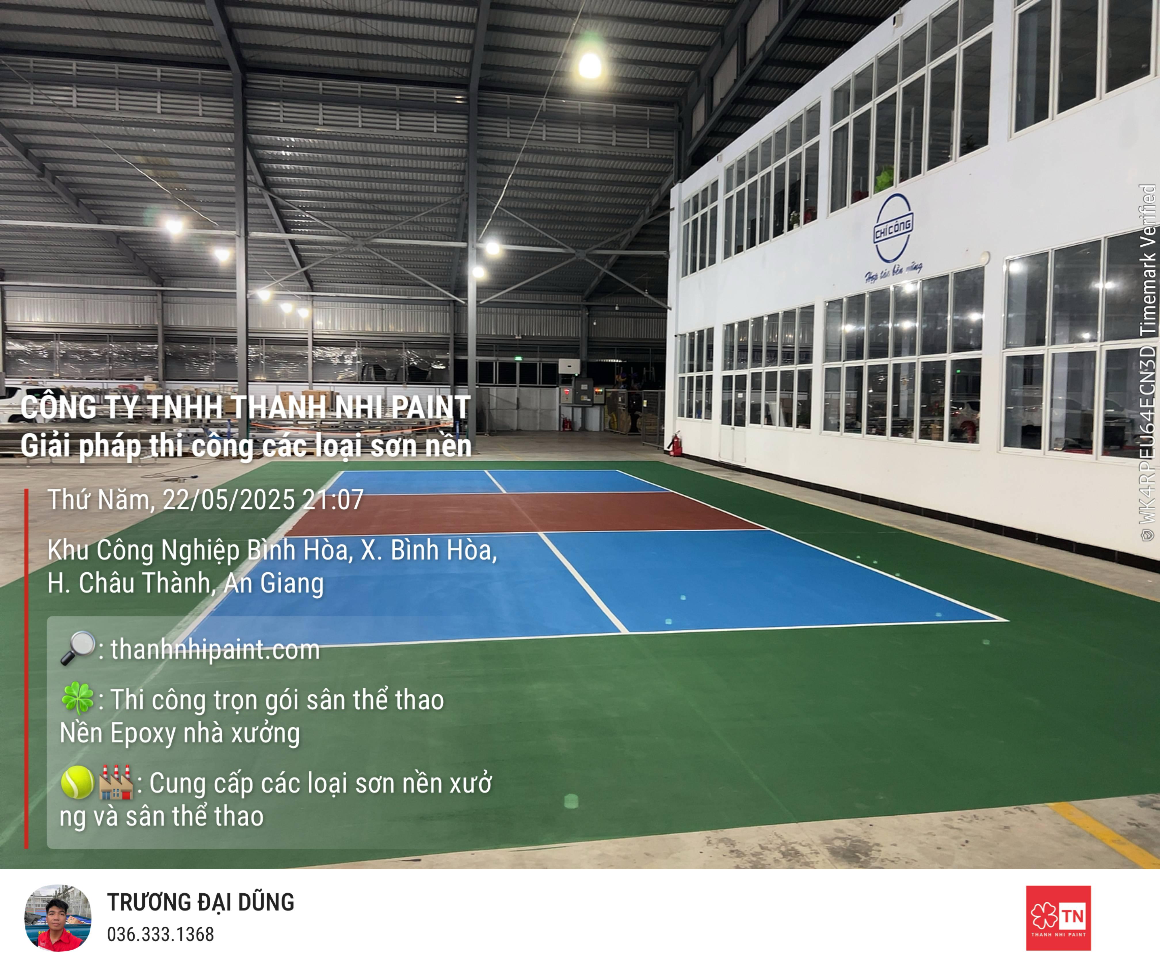 CÔNG TY CHÍ CÔNG - KCN BÌNH HÒA AN GIANG